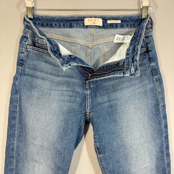 Jen7 by 7 For All Mankind Ankle Straight Jeans - Picture 5 of 7